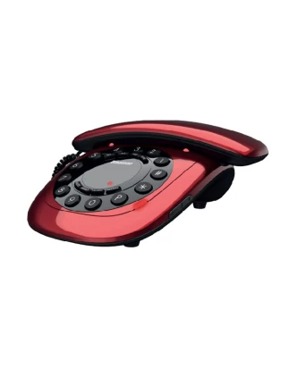  Επιτραπέζιο Τηλέφωνο C10 Κόκκινο Binatone