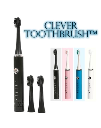 Clever Toothbrush  Hλεκτρική Οδοντόβουρτσα με 5 Προγράμματα  Καθαρισμός, Λεύκανση, Γυάλ