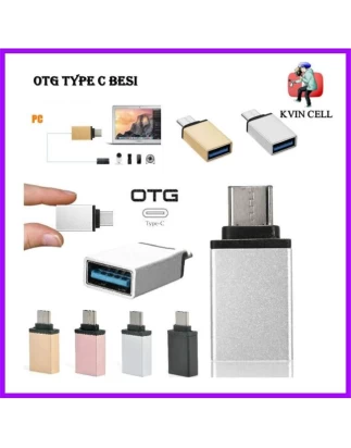 OTG Αντάπτορας TYPE C σε θηλυκό USB 3.0 - Συμβατός με όλες τις ψηφιακές συσκευές Type-C, ό