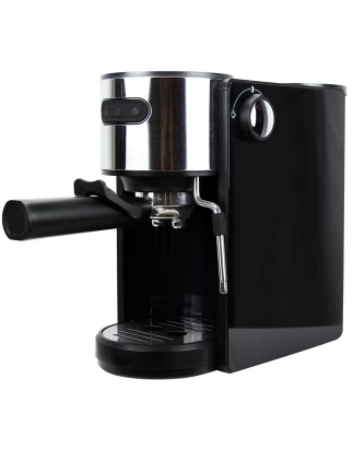Clever Μηχανή Espresso  1150w  15/20 Bar  Δοχείο νερού: 1.3L αποσπώμενο  Πορταφίλτερ με 2 φίλτρα καφέ για μονή ή διπλή δόση espresso  30 δευτ. συνεχόμενη εκχύλιση καφέ ΜΑΥΡΟ
