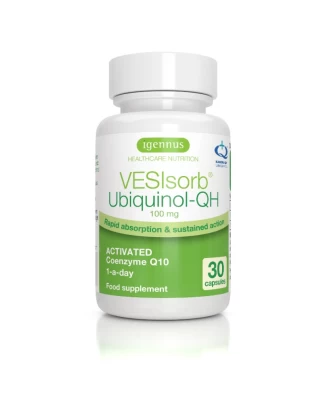 VESIsorb® Ubiquinol-QH premium Coenzyme Q10 100 mg 30 c Igennus