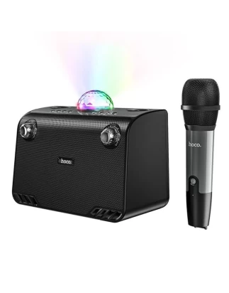 Φορητό Ηχείο Wireless Karaoke V5.0 20W, 2400mAh, USB & AUX θύρα και Micro SD με Ασύρματο Μ