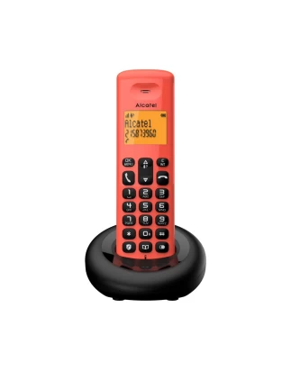  Ασύρματο τηλέφωνο με δυνατότητα αποκλεισμού κλήσεων E160 EWE κόκκινο