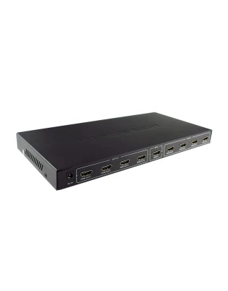 1X8 HDMI Splitter με υποστήριξη 3D 1 είσοδος σε 8 εξόδους (Μαύρο) HD2100