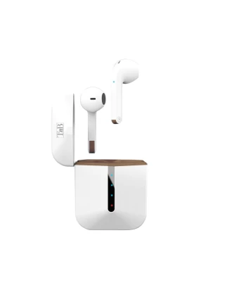  Ακουστικά Bluetooth με θήκη φόρτισης EBZIPPWH TNB λευκά