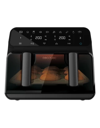 Cecofry Advance 9000 Window CEC-04986 Ψηφιακή Φριτέζα Αέρος (Air Fryer) Με Αποσπώμενο Κάδο