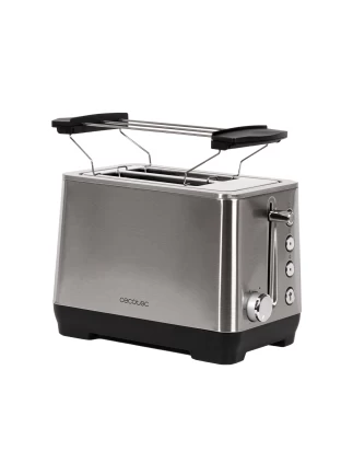 BigToast Extra Double CEC-03084 Φρυγανιέρα 2 Θέσεων 1000 W Inox