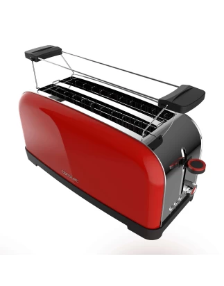 Toastin' time 1500 Red CEC-04827 Φρυγανιερα 2 Θεσεων 1500 W Κόκκινη