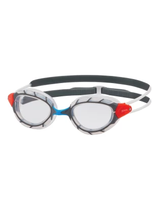 PREDATOR SMALLER FIT ΓΙΑΛΑΚΙΑ ΠΙΣΙΝΑΣ ZOGGS Διαφανο/Γκρι/Διαφανο
