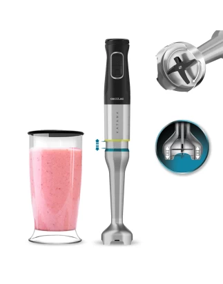 Katana 12 Jar B CEC-03964 Ραβδομπλέντερ Με Ανοξείδωτη Ράβδο 1200 W Ασημί