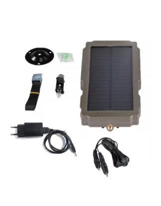 Suntek SP-08 Ηλιακό Πάνελ Φόρτισης/Power Bank Solar Panel Dual Output 6V/12V