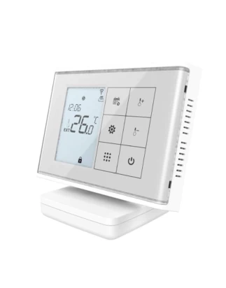  Hysen HY010RF Θερμοστάτης Smart με Wi-Fi και LCD Τηλεκοντρόλ Ρύθμισης Θερμοκρασίας