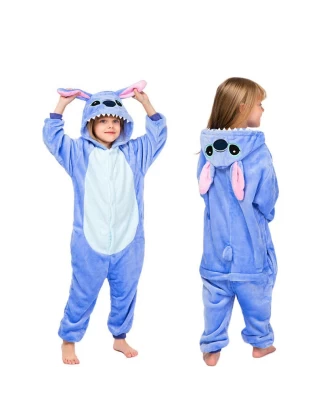  Giggles P91 Παιδική Πυτζάμα Stitch Unisex Γαλάζια