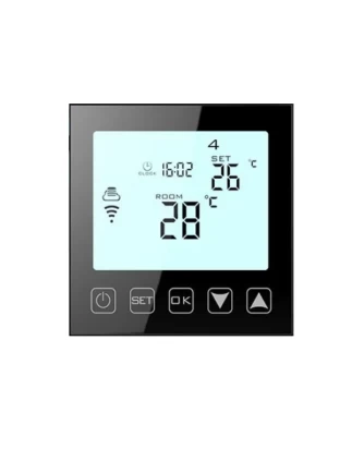  Hysen HY603 Ψηφιακός Θερμοστάτης Smart WIFI για Αέριο/Πετρέλαιο (Οθόνη Αφής/Φωνητικές Εντ