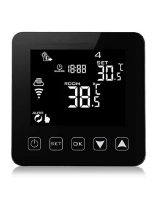  Έξυπνος Θερμοστάτης καλοριφέρ Smart WiFi & Internet control Hysen HY08-BB (HY08WE-2 WiFi)