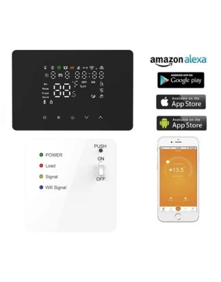  HYSEN HY101RF-WIFI Ασύρματος Θερμοστάτης καλοριφέρ WiFi & Internet control