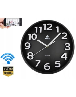  S-Talk FD-2288 Ρολόι Τοίχου Κρυφή Κάμερα FHD Live Εικόνα Μέσω Ίντερνετ με Μπαταρία (Ανιχν