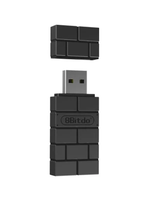  8BitDo Wireless USB Adapter 2 83DC (Windows/macOS/PS5/Switch/Android TV/Rapsberry/XBOX On