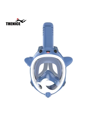  Thenice KF-5 Παιδική Μάσκα Θαλάσσης Φαλαινάκι με Νεροπίστολο Full Face Snorkel Mask (XS) 