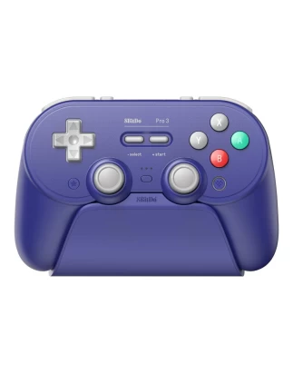  8BitDo Pro 3 Bluetooth Gamepad με Charging Dock (2.4G/BT/USB) για Switch(1&2)/Windows/And