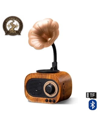  Old Street Audio AS70 Old-school Bluetooth Ηχείο Ξύλινο (5W/Μπαταρία 1200mAh/Bluetooth 5.