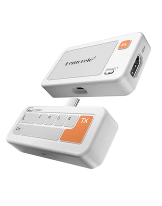  Lemorele P400 Ασύρματος Μεταδότης Οθόνης με Type-C Transmitter και HDMI Receiver (Plug & 