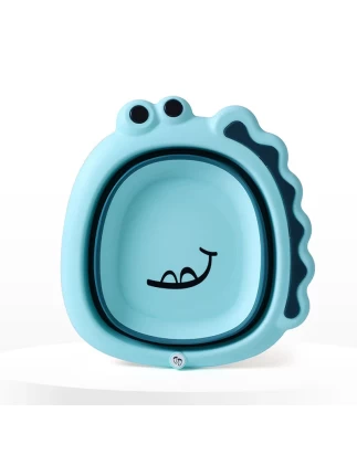  Giggles & Co. Πτυσσόμενο Κύπελλο Ξεβγάλματος Μωρού (Collapsible) – Για Μπάνιο & Ταξίδι (Μ