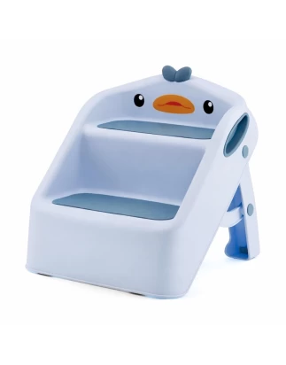  Giggles & Co. DuckieStep™ Παιδικό Αναδιπλούμενο Σκαμπό Σκαλοπατάκι Παπάκι 2 Επιπέδων για 