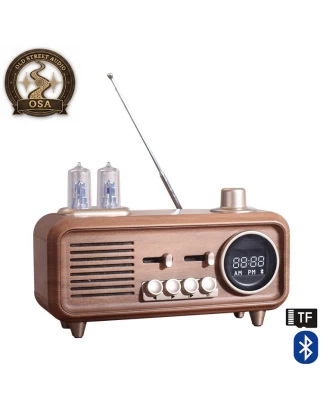  Old Street Audio Vintage Bluetooth Ηχείο Ξύλινο (7W/Μπαταρία 1800mAh/Bluetooth 5.4/FM Rad