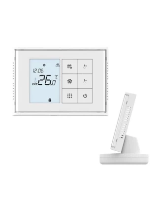  Hysen HY010RF Θερμοστάτης Smart με LCD Τηλεκοντρόλ Ρύθμισης Θερμοκρασίας