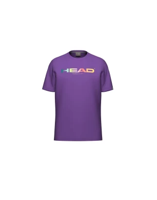 RAINBOW T-SHIRT MEN 811435 TENNIS HEAD Purple
