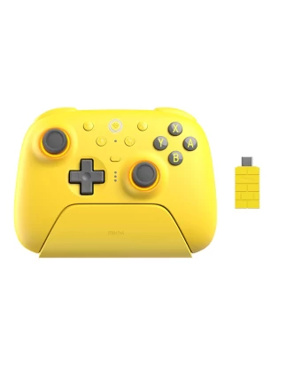  8BitDo Ultimate 2 Bluetooth Controller με Charging Dock για Windows / Switch Κίτρινο