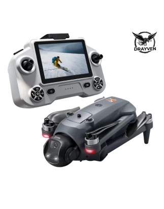  Drayven YL059 – GPS Drone με Remote Control Screen 4.5, Λειτουργία Airdrop & Αισθητήρα Απ