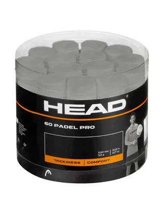 PADEL PRO 60 pcs DISPLAY BOX WHITE OVERGRIP PADEL HEAD
