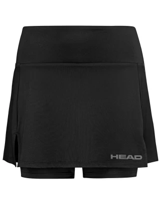 CLUB BASIC SKORT W 814399 TENNIS HEAD Black
