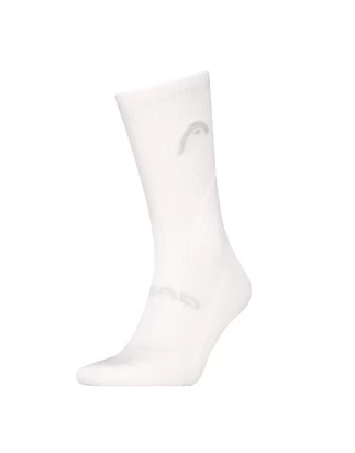 SOCKS TENNIS 1P CREW WHITE TENNIS HEAD