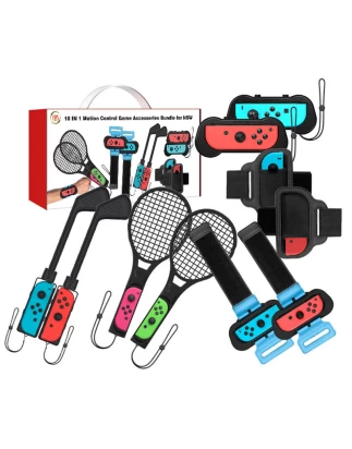  JYS NS215 Sports Bundle για Nintendo Switch 10 σε 1 (Armband/Τέννις/Γκολφ/Handle Grip/Leg