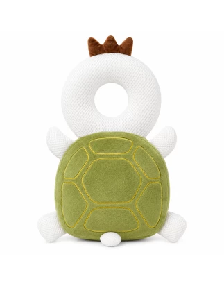  Giggles and Co. Προστατευτικό Μαξιλάρι Κεφαλιού Μωρού Green Turtle Mesh (5 έως 48 μηνών)