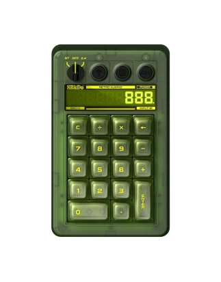  8BitDo Retro 18 Mechanical Numpad 2.4G/USB/Bluetooth (Hot-Swappable/Kailh Jellyfish X/Cal