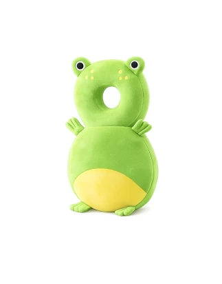  Giggles and Co. Προστατευτικό Μαξιλάρι Κεφαλιού Μωρού Green Frog Velvet (5 έως 48 μηνών)