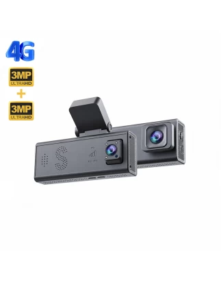  Sectec CC09 Διπλή 4G Κάμερα Ασφαλείας Αυτοκινήτου με GPS, Radar, Live Video & Ειδοποίηση 