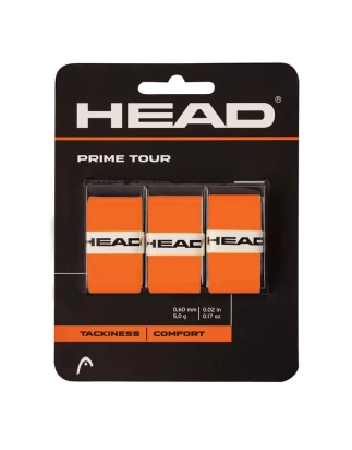 PRIME TOUR REGULAR 3X PK PINK OVERGRIP TENNIS HEAD