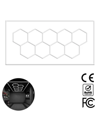 LightMatrix - Διακοσμητικό LED Φωτιστικό Πάνελ Οροφής Πολυγωνικού Σχεδιασμού με Εσωτερικά 