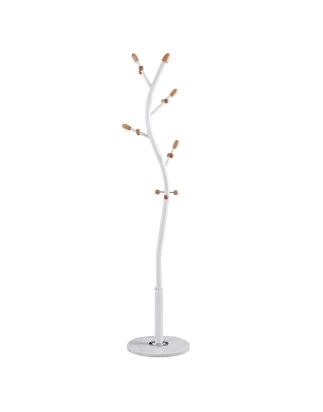 VenCore Arbor White 5520-10002 - Καλόγερος Ρούχων Μεταλλικός Λευκός 37 x 37 x 171cm