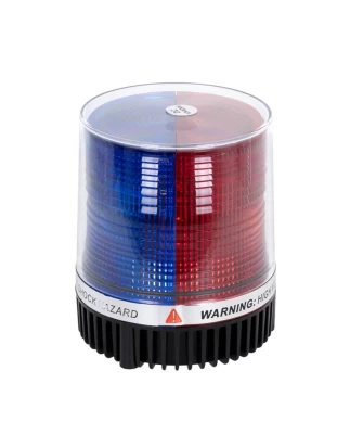 VenCore 6855-10002 - Αδιάβροχος Μαγνητικός Φάρος LED Διπλού Χρώματος Κόκκινο-Μπλε με Βύσμα