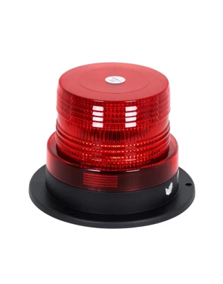 VenCore 6855-10003 - Αδιάβροχος Μαγνητικός Φάρος LED Μονού Χρώματος Κόκκινο με Βύσμα Αναπτ