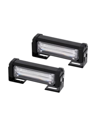VenCore 6855-10018 - Σετ 2 Τεμ. Προειδοποιητικών LED CREE CXB COB Αδιάβροχες Μπάρες με Βάσ