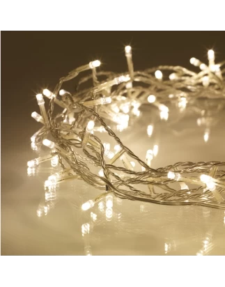 VenCore 7042-10002 - Fairy Lights 20m 200 LED 2200K - Χριστουγεννιάτικη Γιρλάντα με Διάφαν