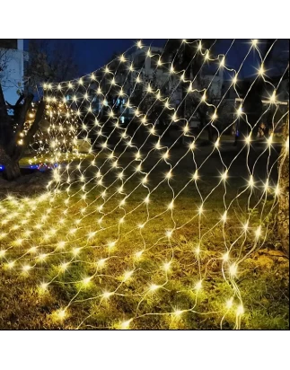 VenCore 7042-10006 - Fairy LED Net Lights 6x4m 672 LED 2200K - Χριστουγεννιάτικο Δίχτυ με 