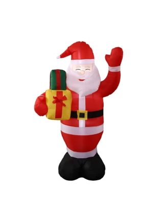 VenCore 8979-10002 - Santa Claus 1.5m - Χριστουγεννιάτικη Φιγούρα Φουσκωτή Αγιου Βασίλη Εξ